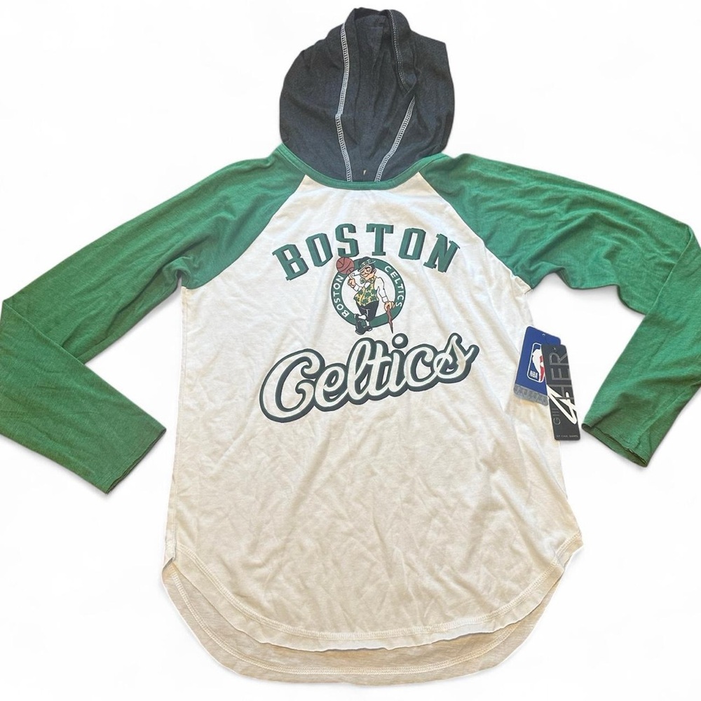 G-III 4 Her Women’s NWT Boston Celtics Lightweight Pullover Hoodie‎ Size S